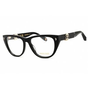 Roberto Cavalli VRC045 Eyeglasses Black Plastic Cat-Eye